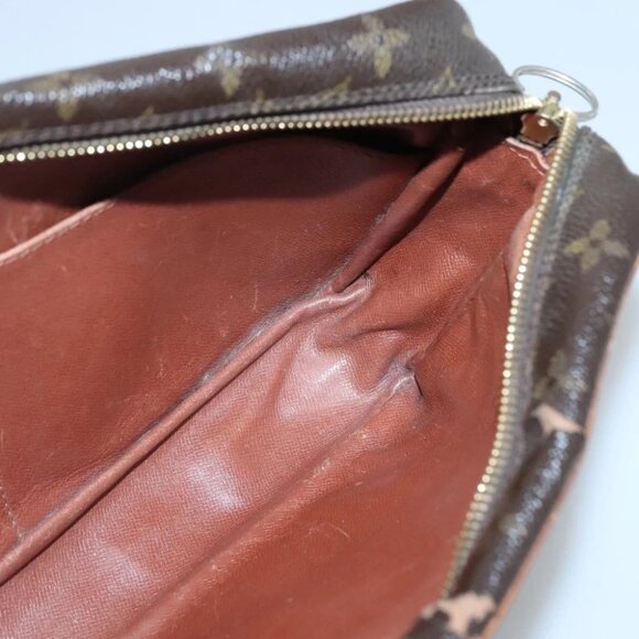 LOUIS VUITTON Monogram Compiegne 28 Clutch Bag M51845 LV Auth ti3246 - Picture 9 of 16